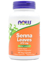 Now Senna Leaves 470 mg (100 caps) - Organics.ph