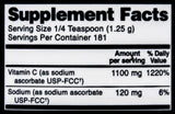 NutriBiotic Non-Acidic Vitamin C 1100mg (Powder) - Organics.ph