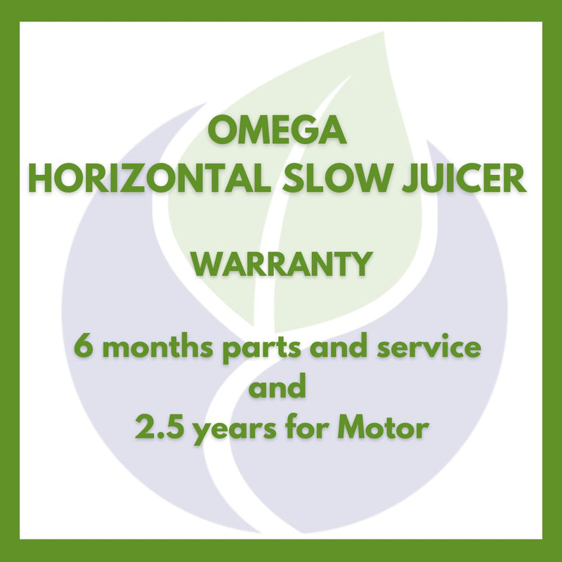 Omega Horizontal Slow Juicer - Organics.ph