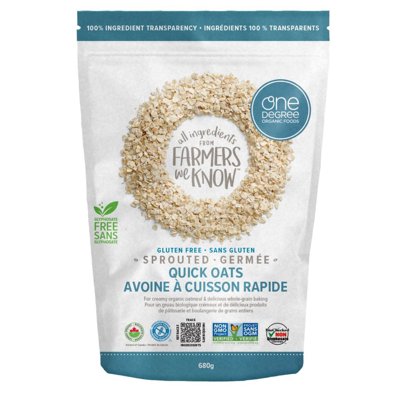 One Degree Organic Foods Gluten Free Sprouted Rolled Oats one-degree-organic-foods-gluten-free-sprouted-rolled-oats