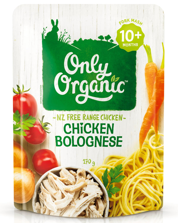 Only Organic Baby Food 10+ months - Chicken Bolognese (170g) - Organics.ph