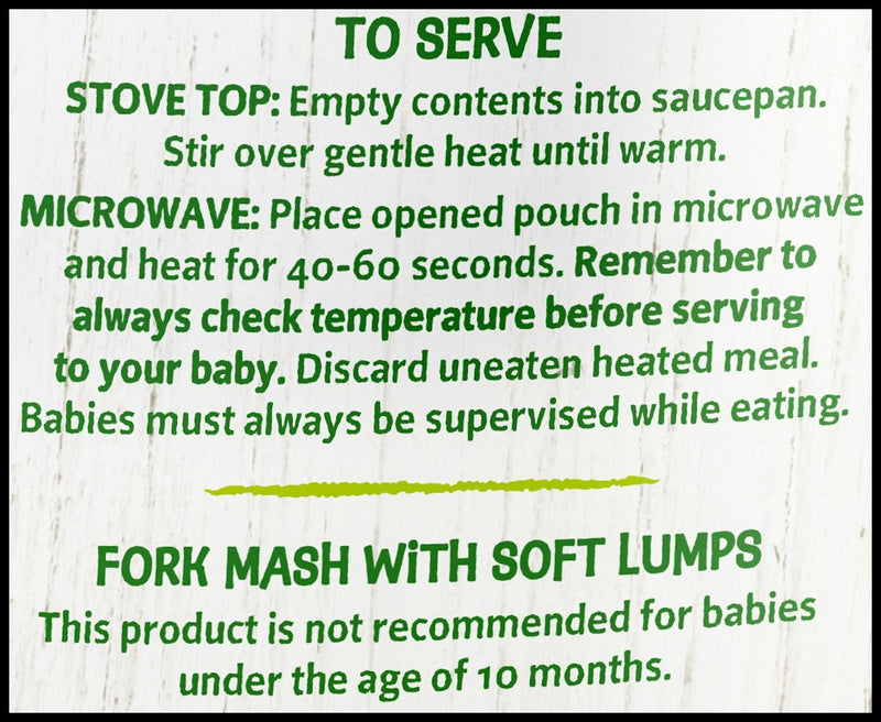 Only Organic Baby Food 10+ months - Vegetable Lasagne (170g) - Organics.ph