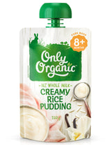 Only Organic Baby Food 8+ months - Creamy Rice Pudding (120g) - Organics.ph