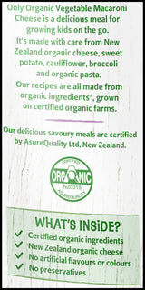Only Organic Baby Food Kindy 1-5 years - Vegetable Macaroni Cheese (220g) - Organics.ph