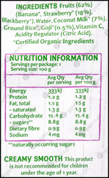 Only Organic Baby Food Kindy 1+ years - Coconut Strawberry & Goji (100g) - Organics.ph