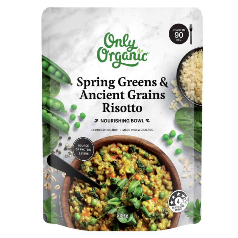 Only Organic Nourishing Bowl - Spring Greens & Ancient Grains Risotto (300g) - Organics.ph