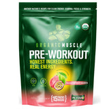 Organic Muscle Superfood Pre-Workout Powder - Passionfruit Guava (15 packs x 8g) - Organics.ph