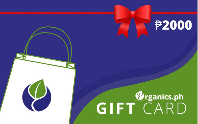 Organics.ph Gift Card 2000 - Organics.ph