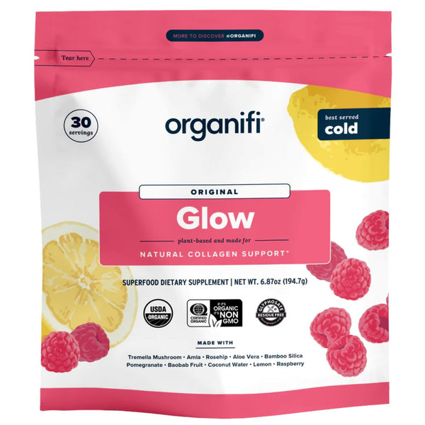 Organifi Glow Collagen Support - Resealable Pouch (194.7g) - Organics.ph