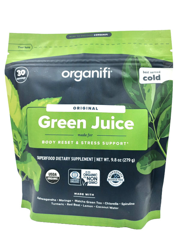 Organifi Green Juice Superfood Powder - Resealable Pouch (279g) - Organics.ph
