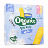 Organix Baby Snacks 6-8+ months - Little Rusksits Vanilla (10x6g) - Organics.ph