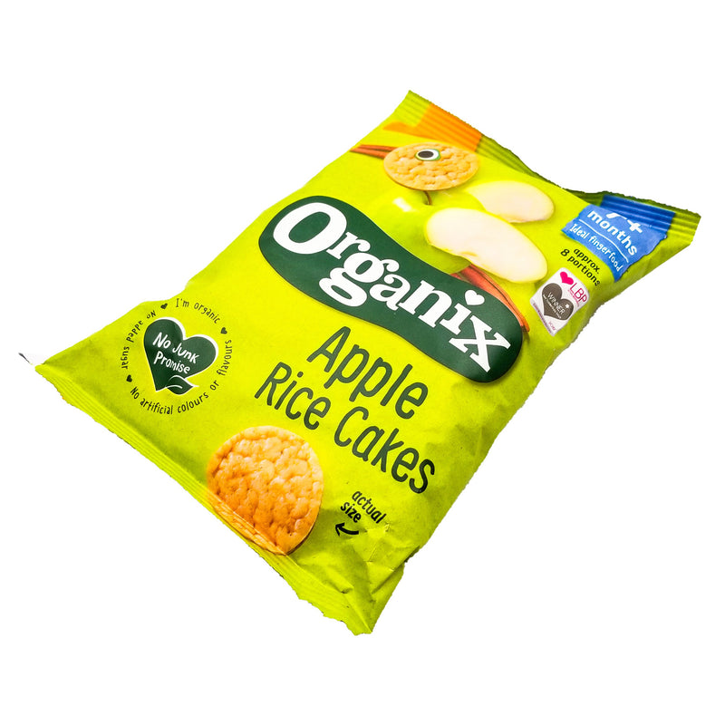 Organix Baby Snacks 7+ months - Apple Rice Cakes (50g) - Organics.ph