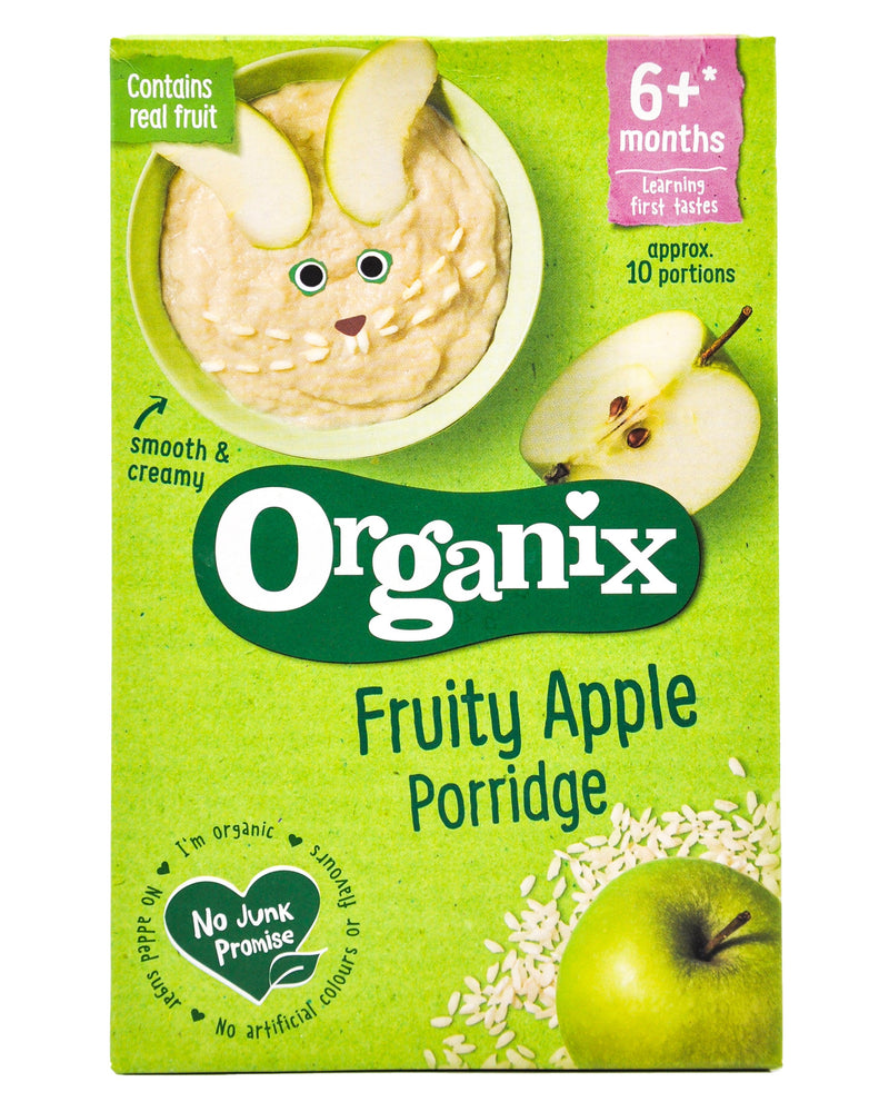Organix Fruity Apple Porridge (120g) - Organics.ph