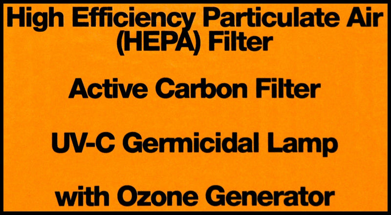 Ozein Ozonator HEPA & Carbon Filter with UV Lamp - Organics.ph