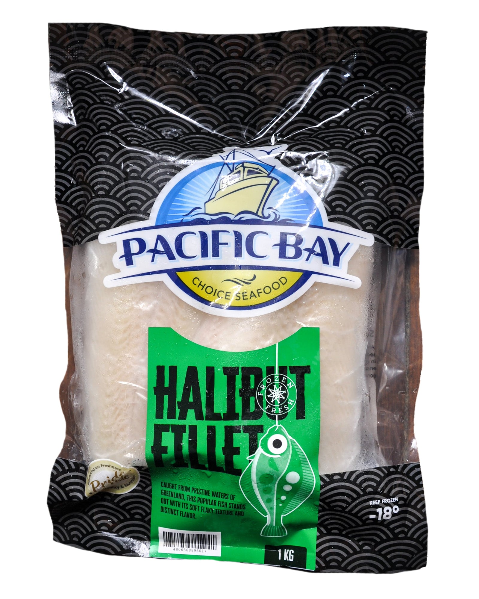 Pacific Bay Halibut Greenland Fillet (1kg) - Main Image
