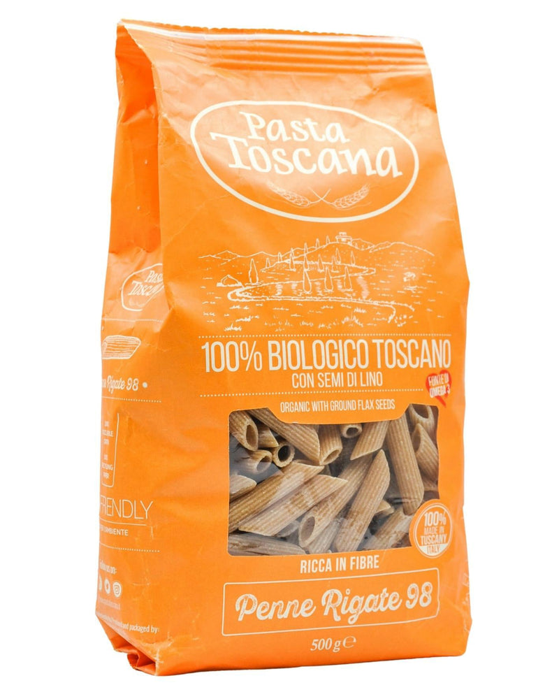 Pasta Toscana Organic Pasta - Penne Rigate (500g) - Organics.ph