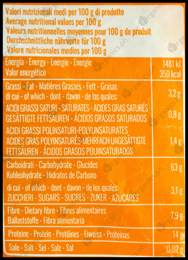 Pasta Toscana Organic Pasta - Penne Rigate (500g) - Organics.ph