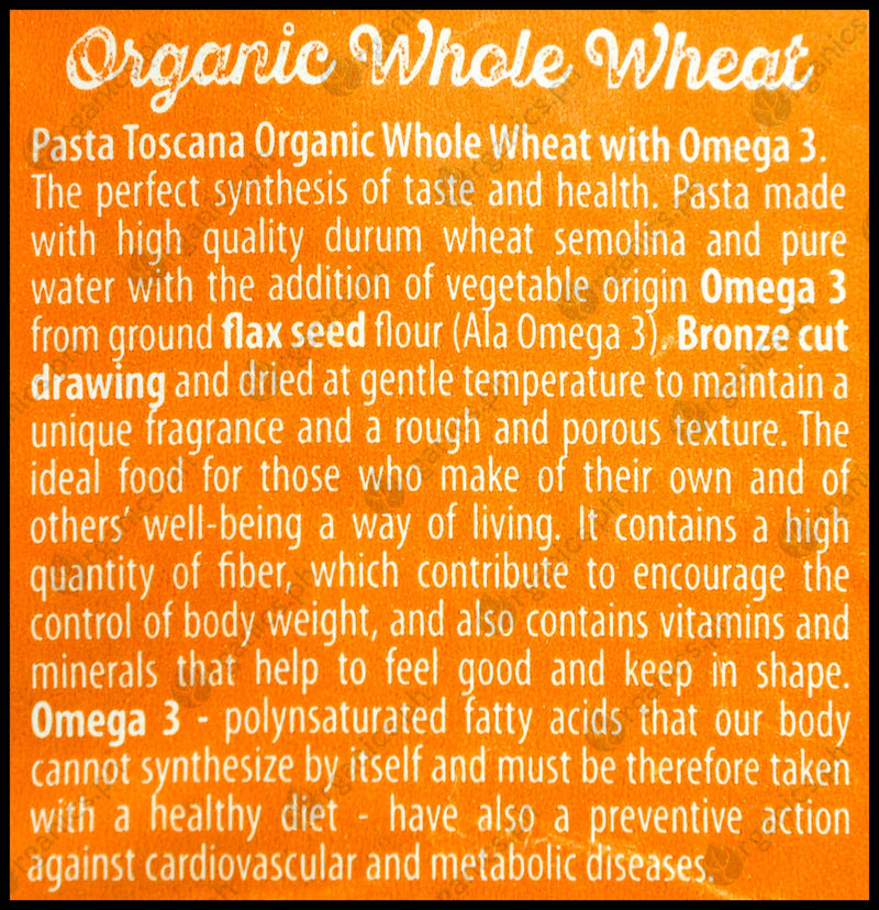 Pasta Toscana Organic Pasta - Penne Rigate (500g) - Organics.ph