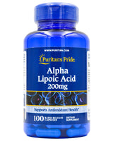Puritan's Pride Alpha Lipoic Acid 200mg (100 caps) - Organics.ph