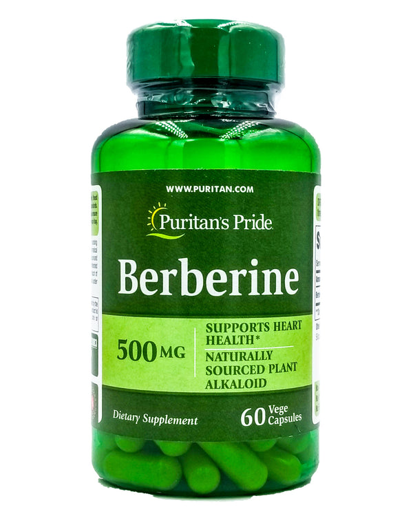 Puritan's Pride Berberine 500mg (60caps) - Organics.ph