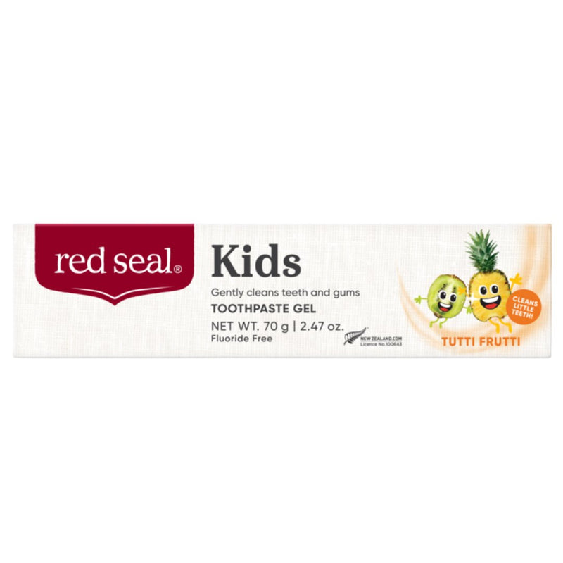 Red Seal Kids Toothpaste Gel - Tutti frutti (70g) - Organics.ph