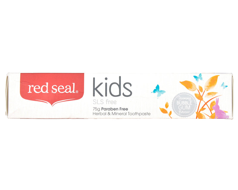 Red Seal SLS Free Kids Toothpaste - Bubble Gum (75g) - Organics.ph