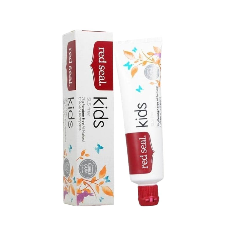 Red Seal SLS Free Kids Toothpaste - Bubble Gum (75g) - Organics.ph