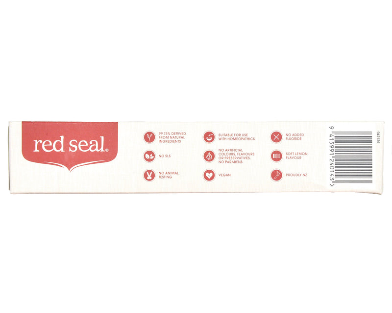 Red Seal SLS Free Natural Toothpaste - Lemon Mint Free (100g) - Organics.ph