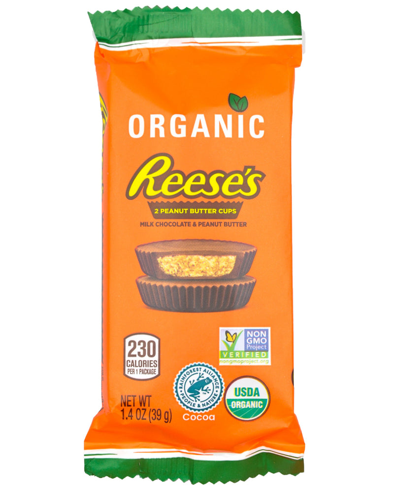 Reese's Organic Peanut Butter Cup - Milk Chocolate (39g) - Organics.ph