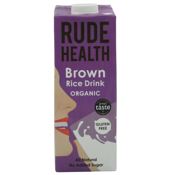 Rude Health Organic Brown Rice Milk (1L) - Organics.ph