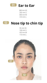 Scelido Copper & Nano Silver Face Mask - Black AUM (XS) - Organics.ph