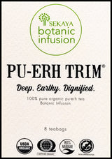 Sekaya Botanic Infusion Organic Pu-erh Trim Tea (8 bags) - Organics.ph