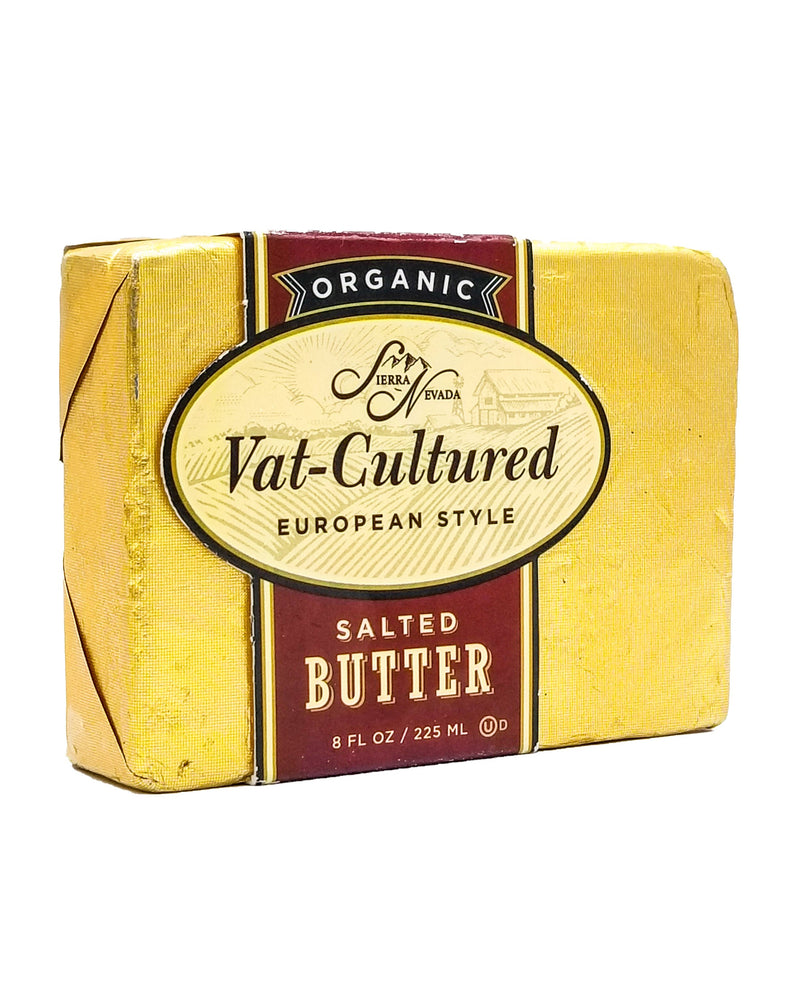 Sierra Nevada Organic Vat Cultured Butter - Salted (225ml) - Organics.ph