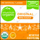 Simple Truth Organic Barbeque Sauce - Original (538g) - Organics.ph