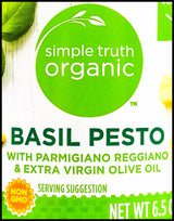 Simple Truth Organic Basil Pesto (185g) - Organics.ph