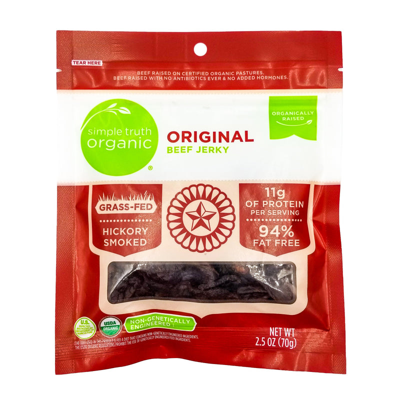 Simple Truth Organic Beef Jerky - Original (70g) - Organics.ph