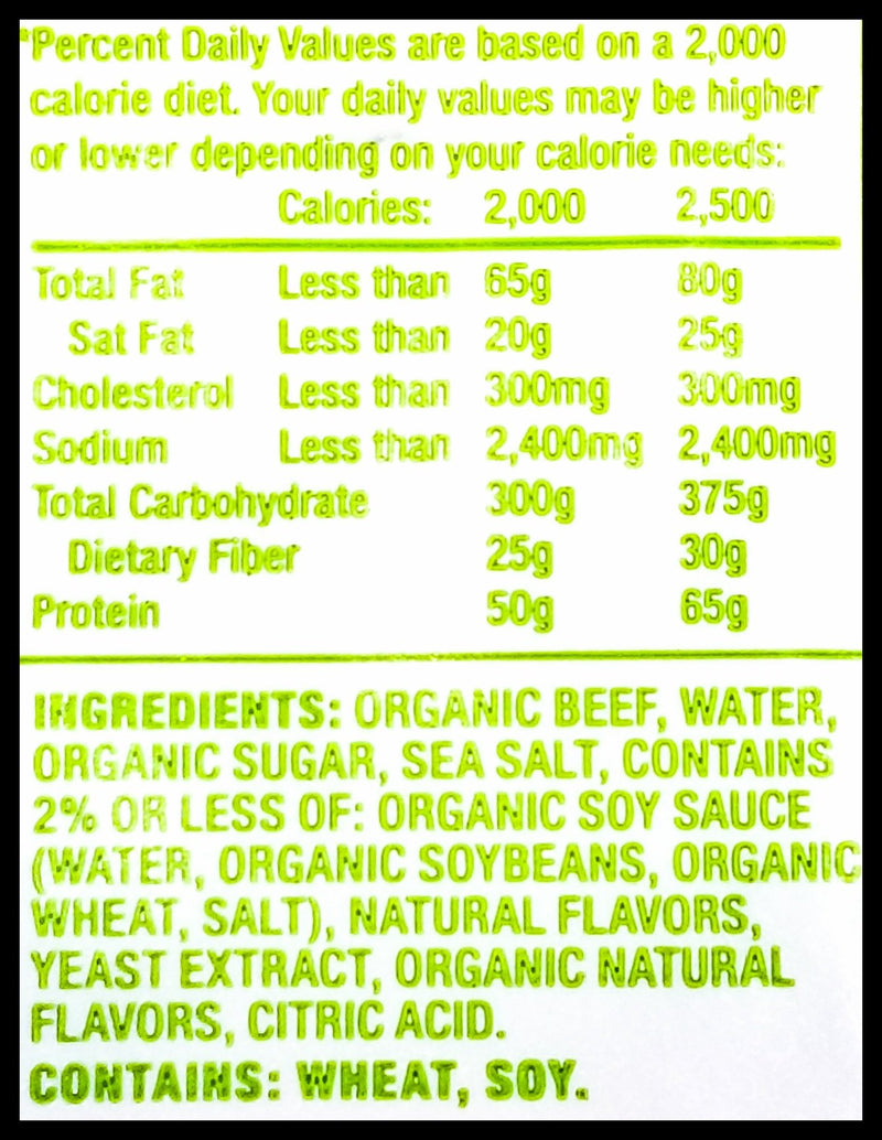 Simple Truth Organic Beef Jerky - Original (70g) - Organics.ph