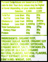 Simple Truth Organic Beef Jerky - Teriyaki (70g) - Organics.ph