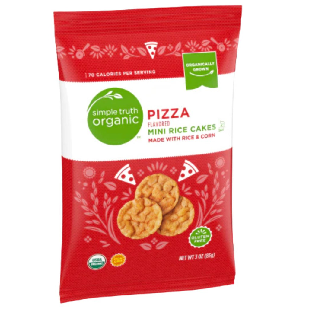 Simple Truth Rice Simple Truth Organic Mini Rice Cakes - Pizza (85g) - Organics.ph