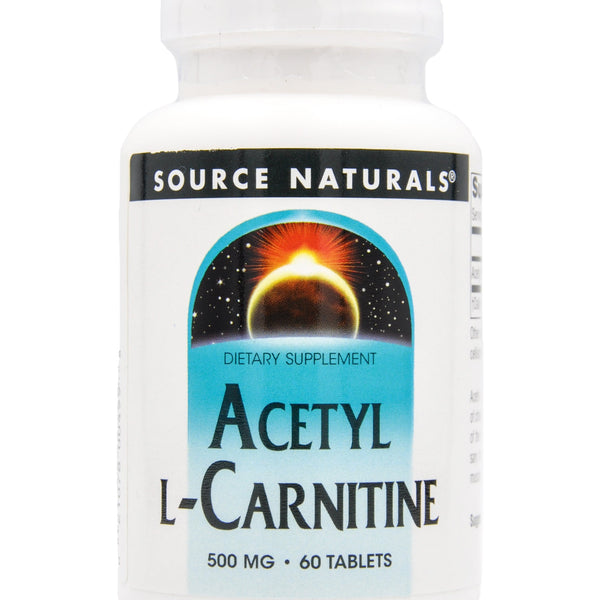 Source Naturals Acetyl L-Carnitine (500mg) (60 tablets)