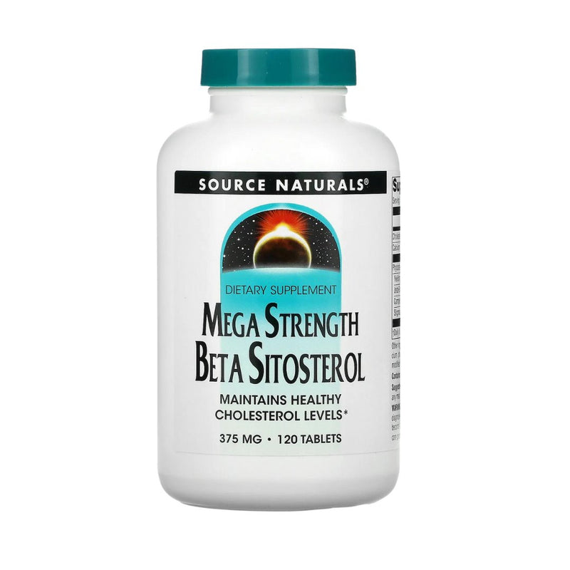 Source Naturals Mega Strength Phytosterol Beta Sitosterol 375mg (120 tablets) - Organics.ph