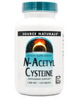 Source Naturals N-Acetyl Cysteine NAC 1000mg (120 Tablets) - Organics.ph