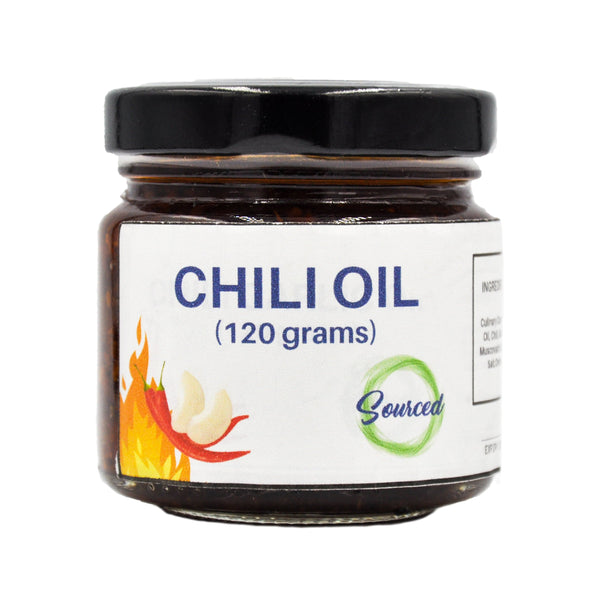 Sourced Chili Oil (120g) - Organics.ph