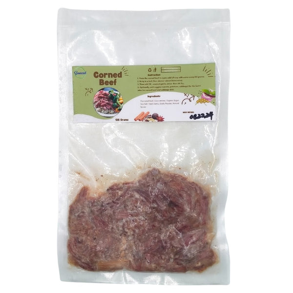 Sourced Corned Beef - Ready to Cook (125g) - Organics.ph