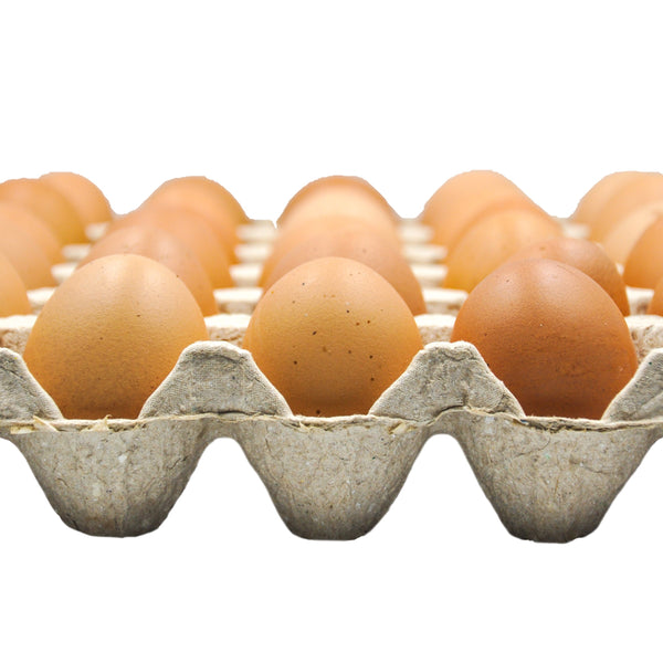 Sourced Organic Eggs - Brown Medium (30pcs) - Organics.ph