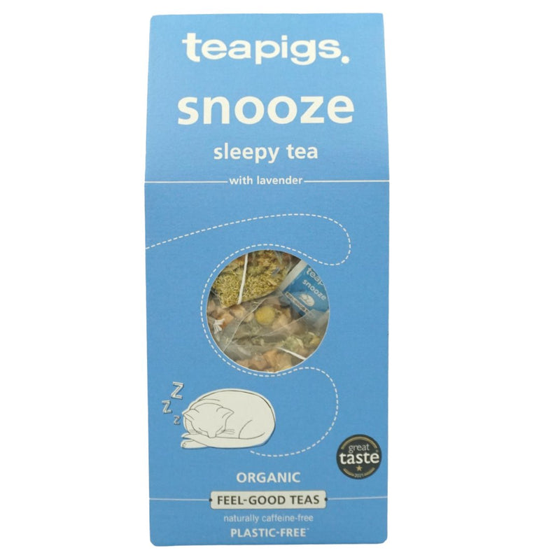 Teapigs Organic Tea - Chamomile, Sweet Apple, Lavender (Snooze Sleepy) (15 bags) - Organics.ph