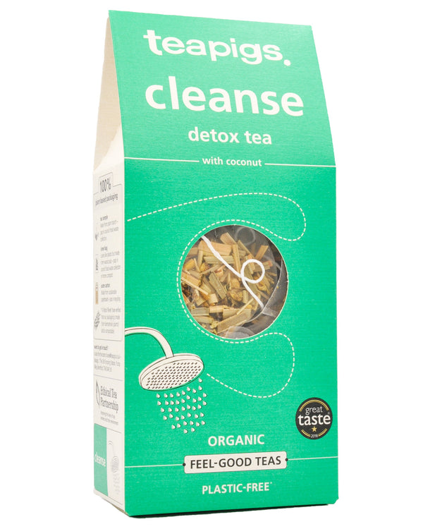 Teapigs Organic Tea - Lemongrass, Coconut, Green Tea (Cleanse Detox) (15 bags) - Organics.ph