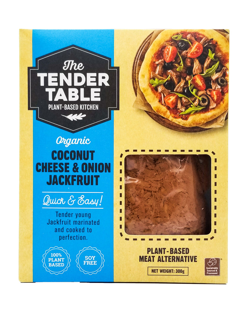 Tender Table Organic Vegan Jackfruit Meal - Coconut Cheese & Onion (300g) - Organics.ph