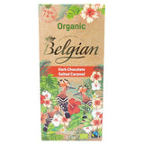 The Belgian Organic Dark Chocolate Salted Caramel 72% Cocoa (90g) - Organics.ph