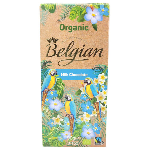 The Belgian Organic Milk Chocolate (90g) - Organics.ph